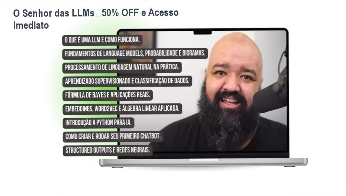 O Senhor das LLMs de Caio Gomes – autoridade em IA e confiança comprovada