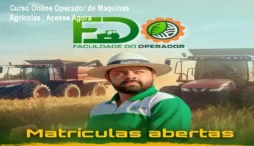 Curso Online Operador de Máquinas Agrícolas – Acesse Agora