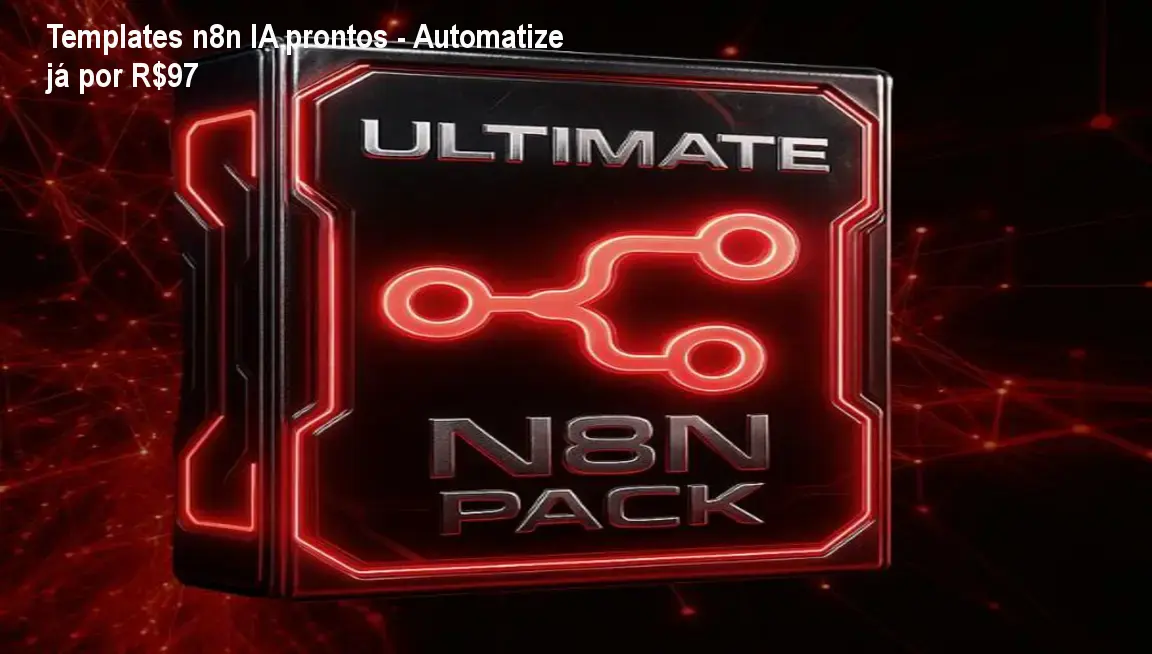 Templates n8n IA prontos - Automatize já por R$97