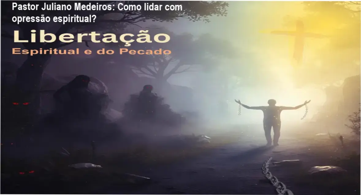 Pastor Juliano Medeiros apresentando o Curso de Libertação Completo, formação prática para líderes cristãos