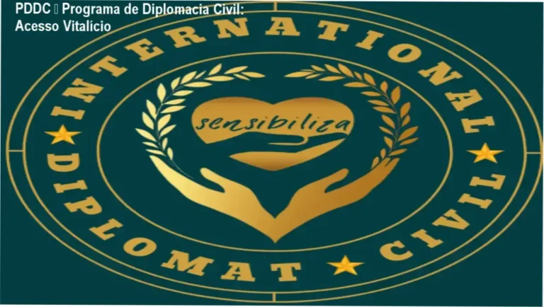 PDDC – Programa de Diplomacia Civil da Sensibiliza – acesso vitalício