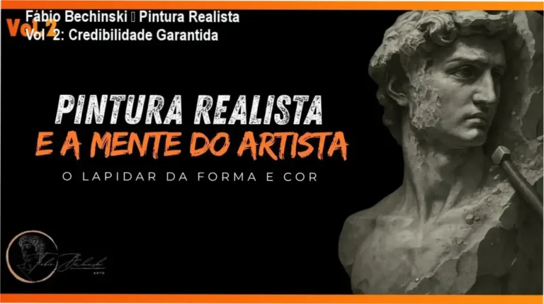 Pintura Realista Vol 2 de Fábio Bechinski – custo-benefício e valor entregues