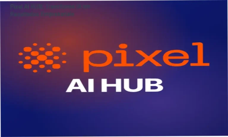 Imagem ilustrando o Pixel AI HUB capacitando empresas a integrar IA nas operações diárias