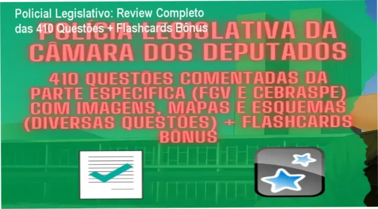 Policial Legislativo da Câmara dos Deputados - bastidores e visão interna do material