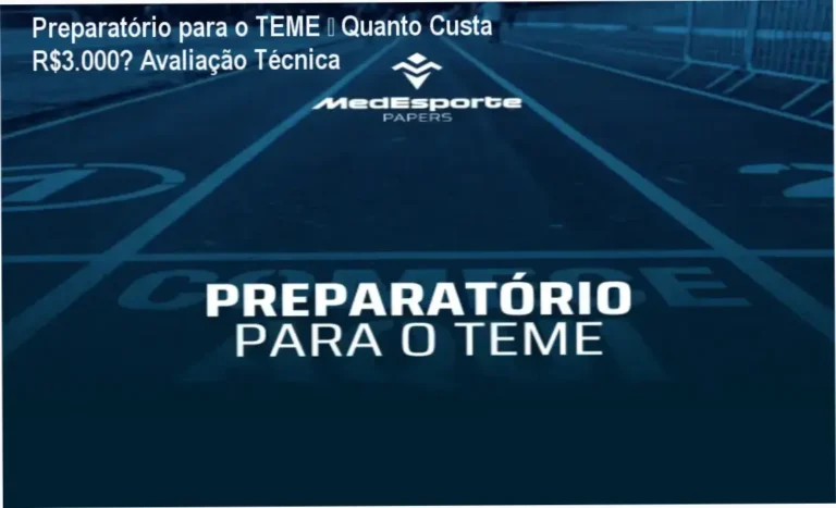 Preparatório para o TEME de Guilherme Alfonso Vieira Adami – custo‑benefício e valor percebido