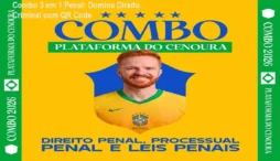 Combo 3 em 1 Penal: Domine Direito Criminal com QR Code