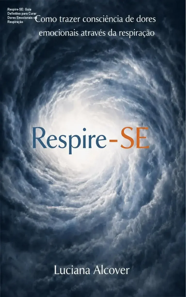 Capa do eBook Respire-SE mostrando técnicas de respiração para curar dores emocionais