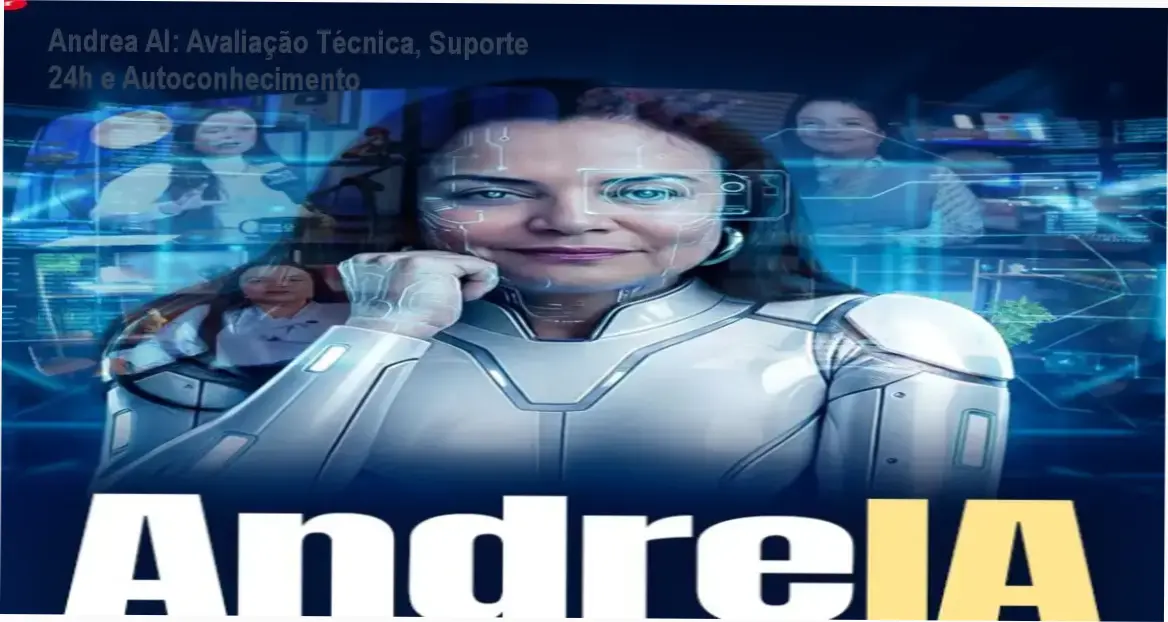 Screenshot da interface do aplicativo Andrea AI mostrando sessão de reflexão guiada