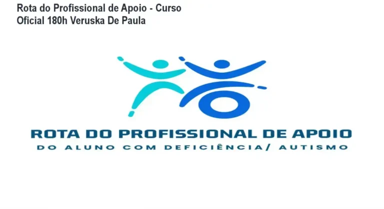 Rota do Profissional de Apoio do Aluno com Deficiência ou Autismo – download gratuito e licença oficial