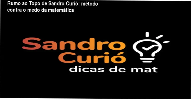 Imagem do curso Rumo ao Topo mostrando o método Curió com planner de estudos visual