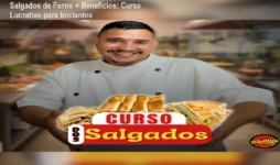 Salgados de Forno + Benefícios: Curso Lucrativo para Iniciantes
