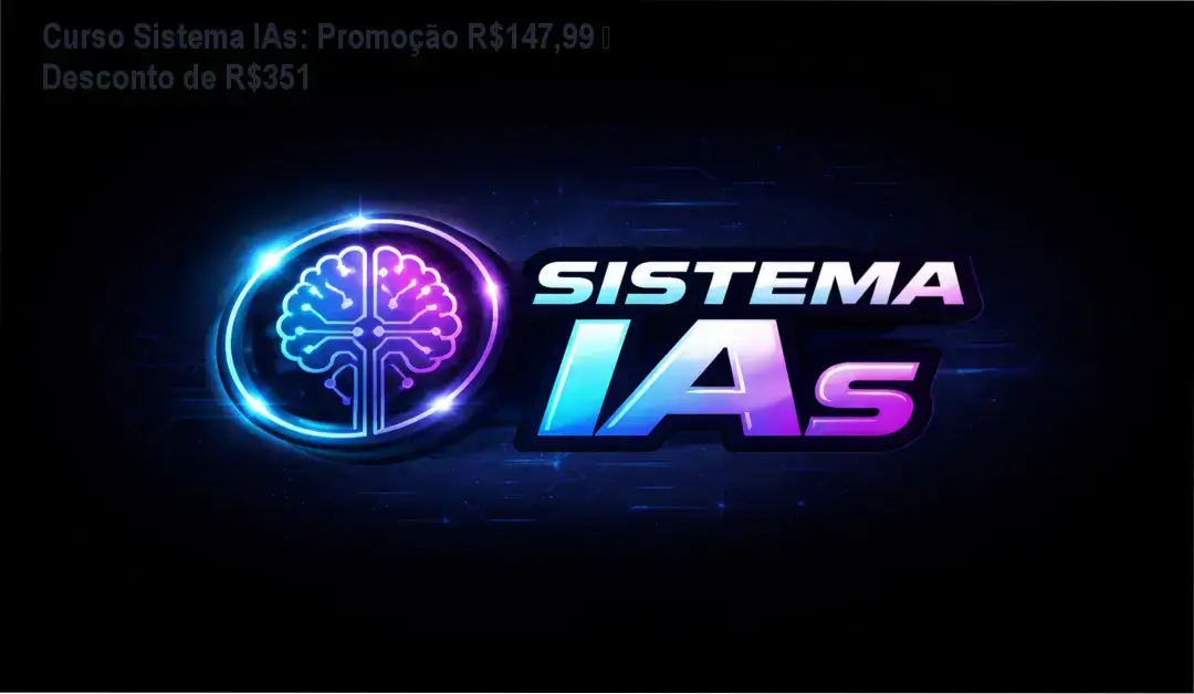 Sistema IAs - promoção, desconto de R$351, preço reduzido