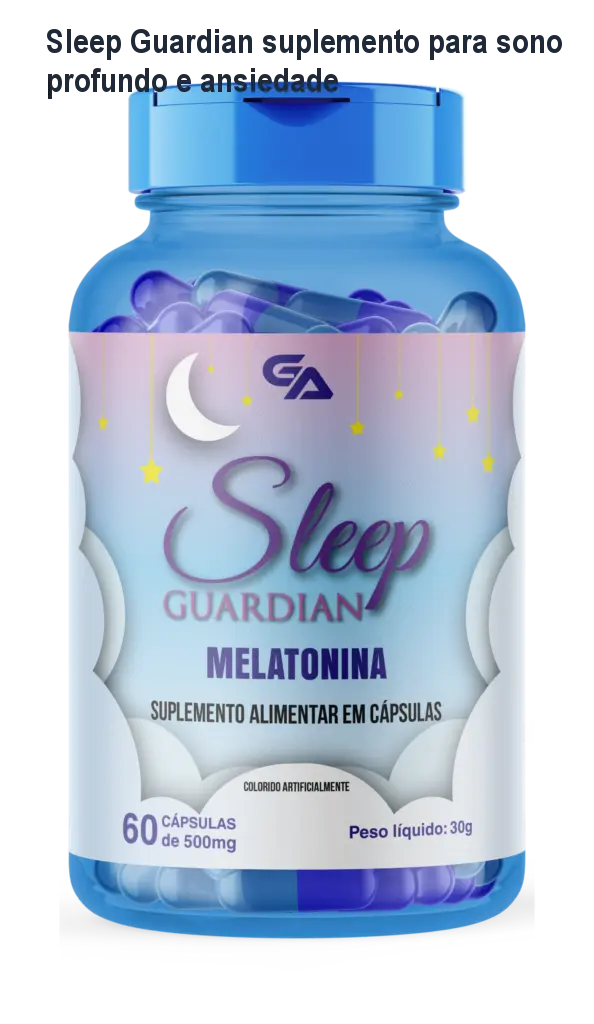 Sleep Guardian suplemento para sono profundo e ansiedade