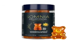 Somnia: Goma de melatonina sabor maracujá para dormir