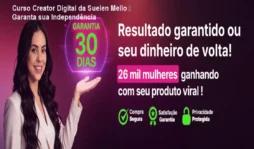 Curso Creator Digital da Suelen Mello – Garanta sua Independência