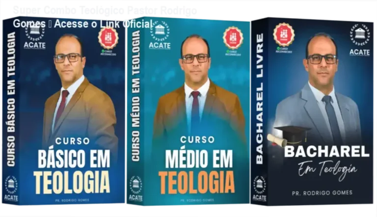 Super Combo Teológico Pastor Rodrigo Gomes link correto e acesso oficial