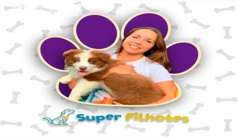Capa do curso Super Filhotes de Marina Volanski mostrando solução para mordidas e xixi de filhotes