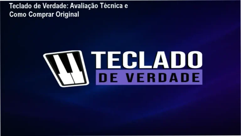 Capa do curso Teclado de Verdade mostrando aulas práticas e progressão musical
