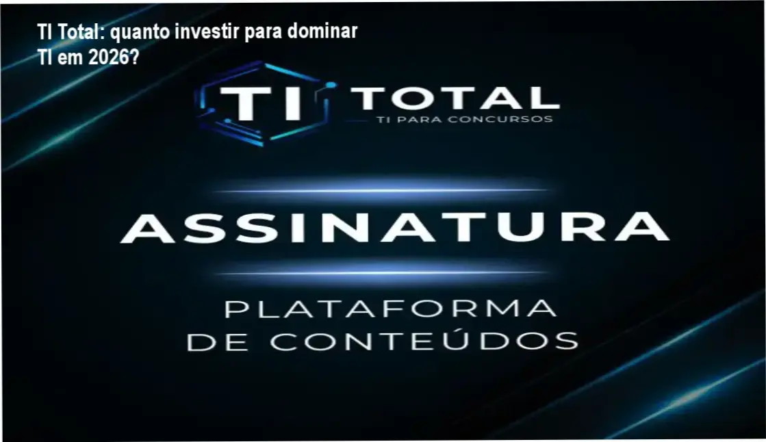 TI Total custo-benefício e valor percebido