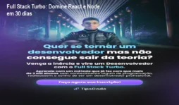 Full Stack Turbo: Domine React e Node em 30 dias