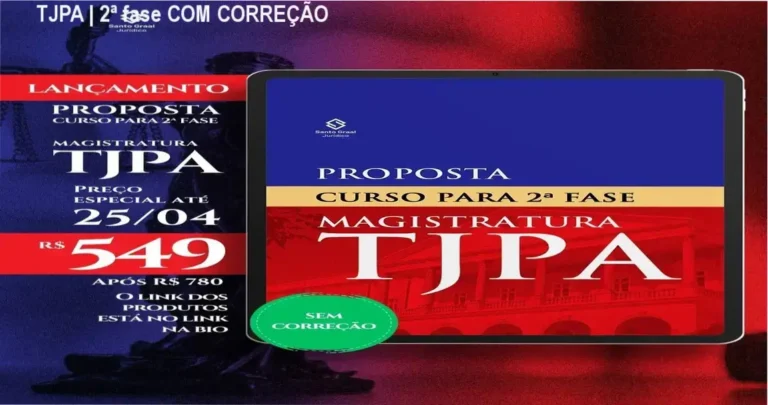 TJPA | 2ª fase COM CORREÇÃO