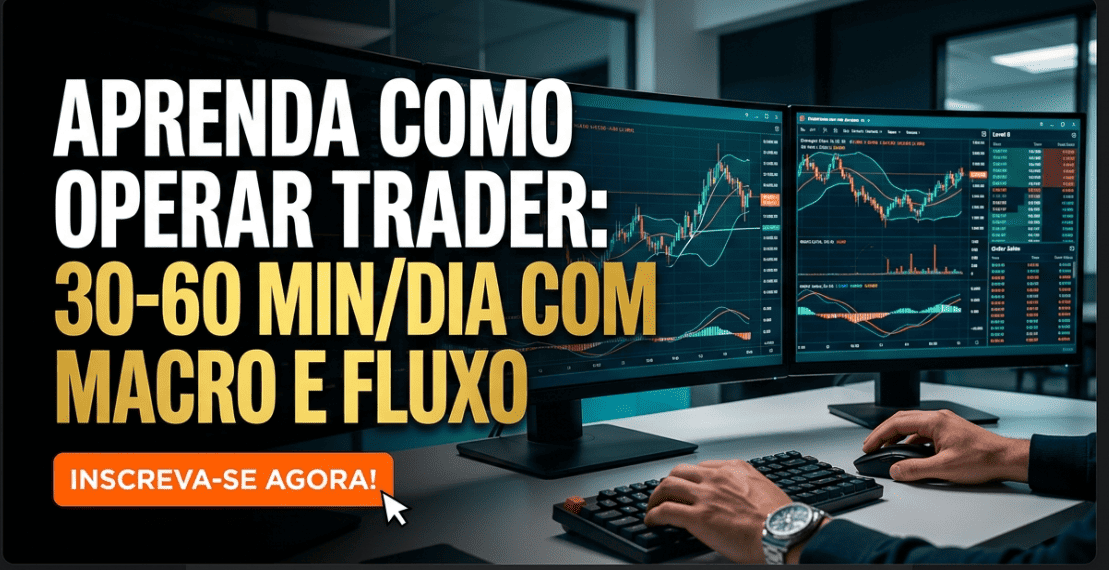 trader macro e fluxo como operar