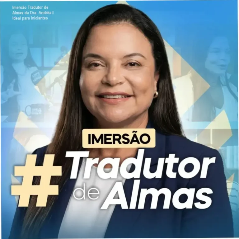 Imersão Tradutor de Almas da Dra. Andréa Vermont por R$ 37