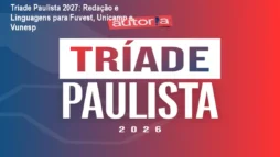 Tríade Paulista 2027: Redação e Linguagens para Fuvest, Unicamp e Vunesp