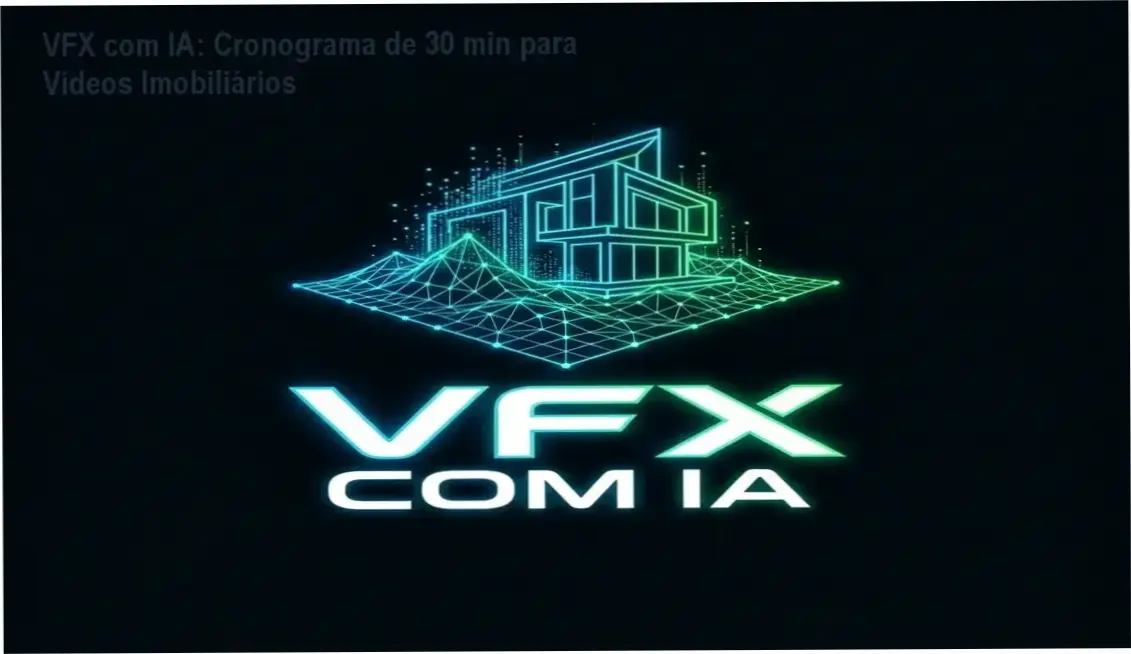 VFX com IA – cronograma e carga horária para criar vídeos imobiliários