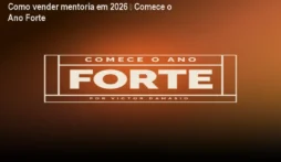 Como vender mentoria em 2026 – Comece o Ano Forte