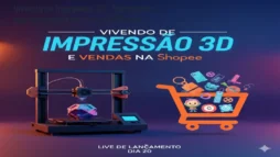 Vivendo de impressão 3D – Transforme sua impressora em lucro na Shopee