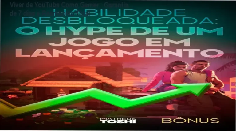 Viver de YouTube Como Gamer de Matheus Toshi – compra segura e acesso oficial