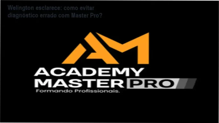 Welington (Ei Mecânico) explicando a solução do Master Pro para diagnóstico preciso na oficina