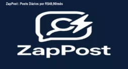 ZapPost: Posts Diários Prontos por WhatsApp por R$49,90/mês