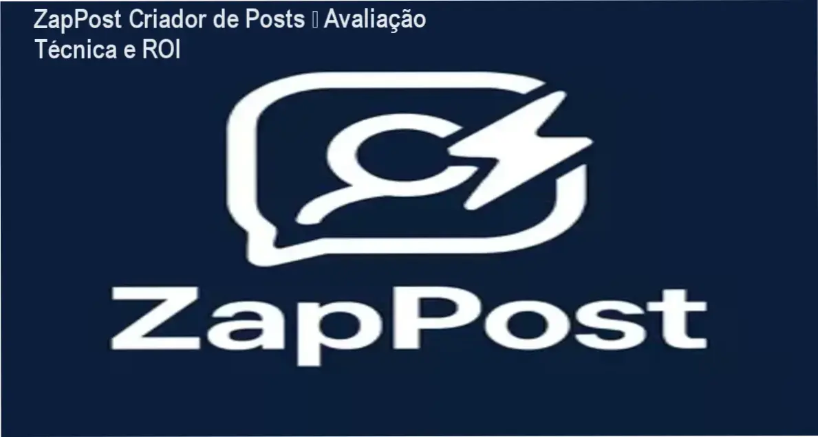 Tela do ZapPost mostrando envio diário de posts, legendas e hashtags via WhatsApp