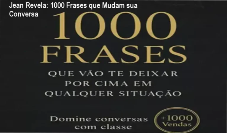 1000 Frases de Jean – bastidores, funcionamento e visão interna