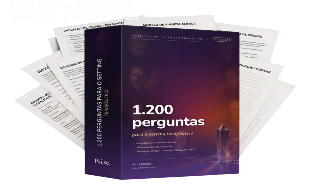 1.200 Perguntas para o Setting Terapêutico – 4ª Edição Premium