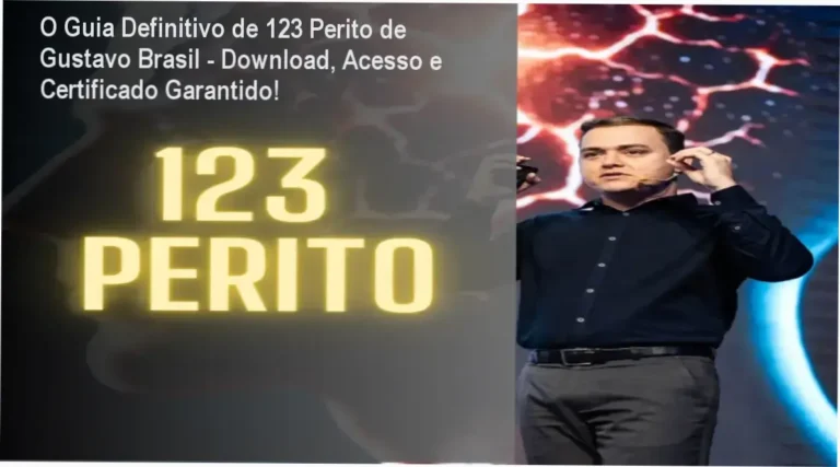 Download gratuito do curso 123 Perito e bônus de microscópio digital incluído