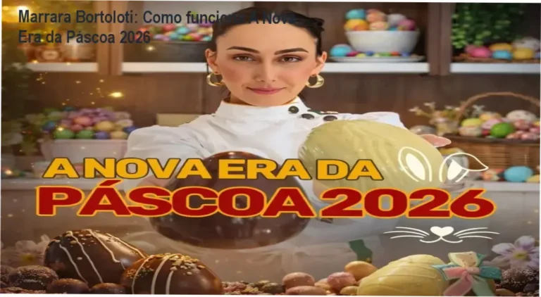 A Nova Era da Páscoa 2026 Marrara Bortoloti bastidores funcionamento visão interna