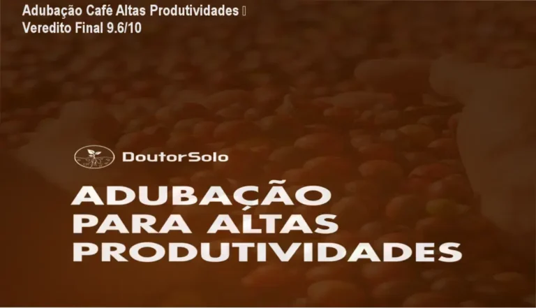 Adubação Café Altas Produtividades – conclusão e recomendação de compra