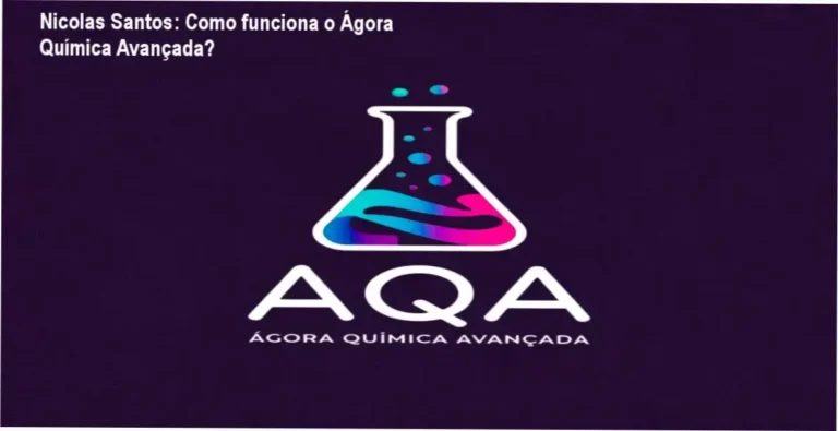 Ágora Química Avançada Nicolas Santos bastidores funcionamento visão interna