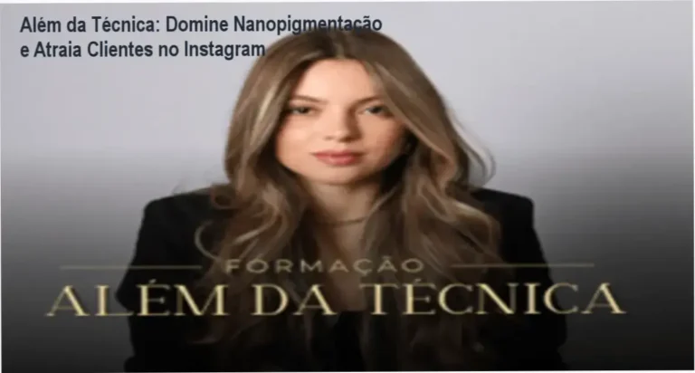 Além da Técnica: bastidores da formação completa em nanopigmentação com modelo real e suporte prático