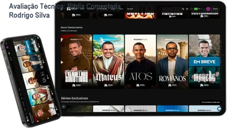 Guia explicativo sobre o produto digital Bíblia Comentada Rodrigo Silva