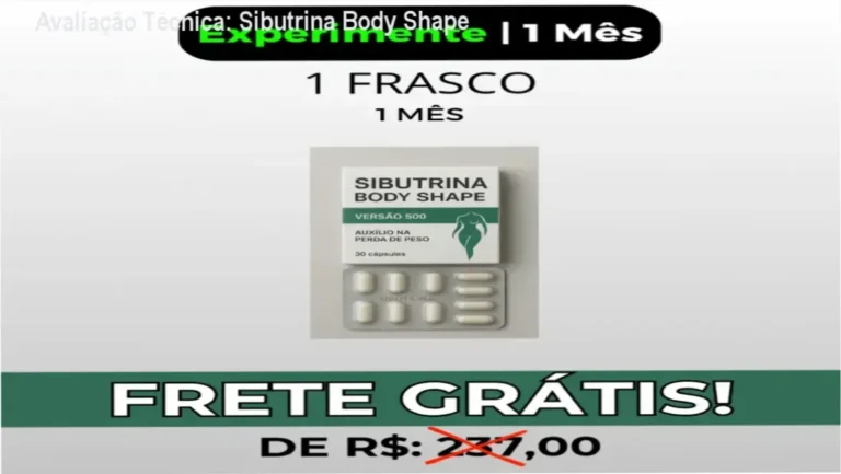 Guia explicativo sobre o produto digital Sibutrina Body Shape