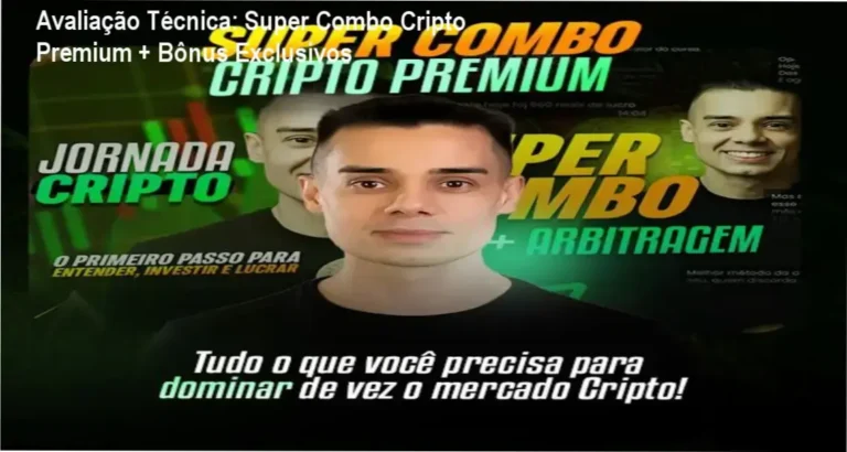 Guia explicativo sobre o produto digital Super Combo Cripto Premium + Bônus Exclusivos