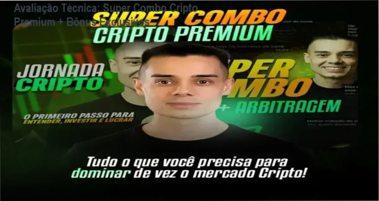 Guia explicativo sobre o produto digital Super Combo Cripto Premium + Bônus Exclusivos