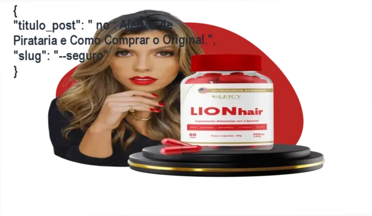 Guia explicativo sobre o produto digital LIONhair