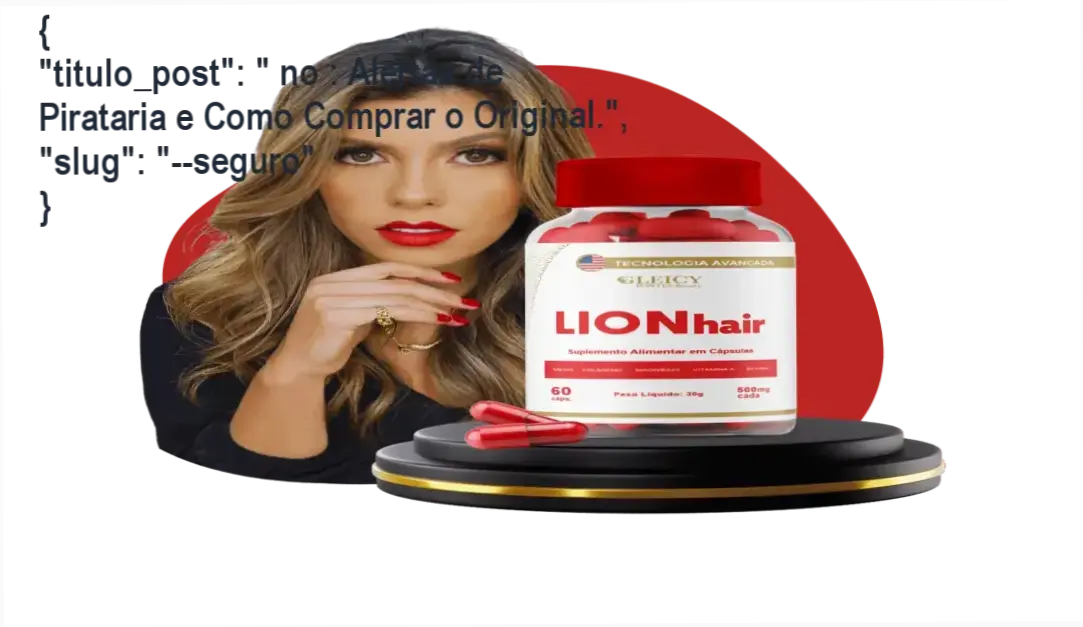 Guia explicativo sobre o produto digital LIONhair