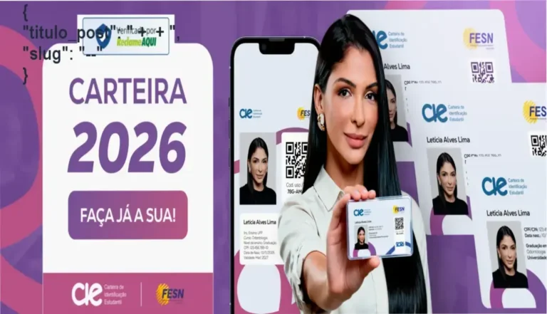Guia explicativo sobre o produto digital CIE - Carteira de Identificação Estudantil"