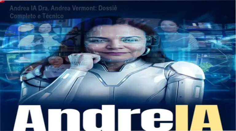 Interface e funcionamento do aplicativo Andrea IA da Dra. Andrea Vermont para apoio emocional